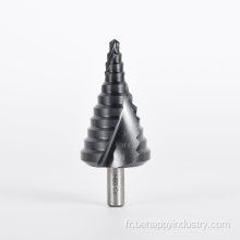 HSS SPIRAL GROOVE STEP BIT